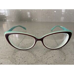 Salsa SA 3011 BR/BL Eyeglasses Frames ONLY Brown cat eye round 54-14-140